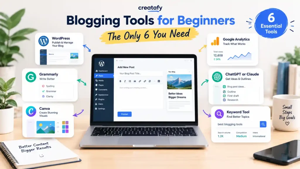 blogging tools for beginners