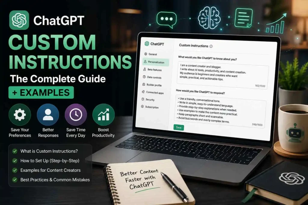 chatgpt custom instructions